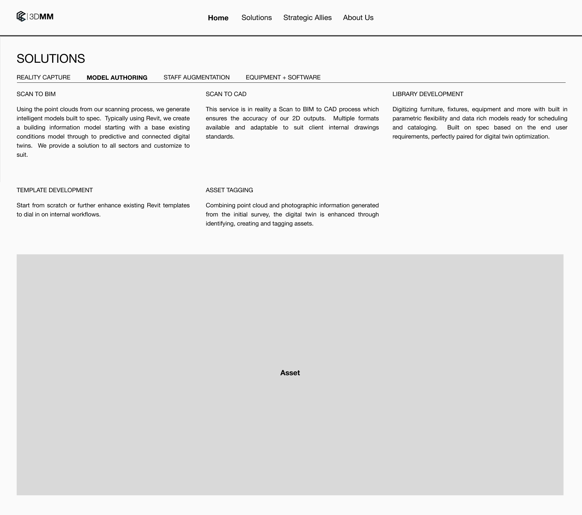 3D Model Management — Solutions Detail